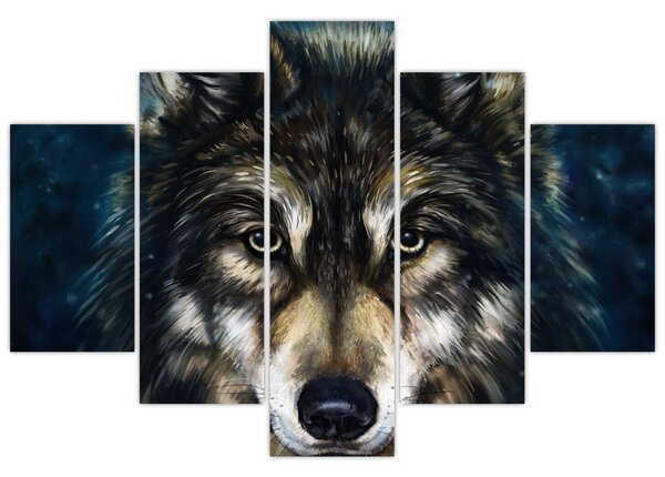 Kép - Wolf (150x105 cm)