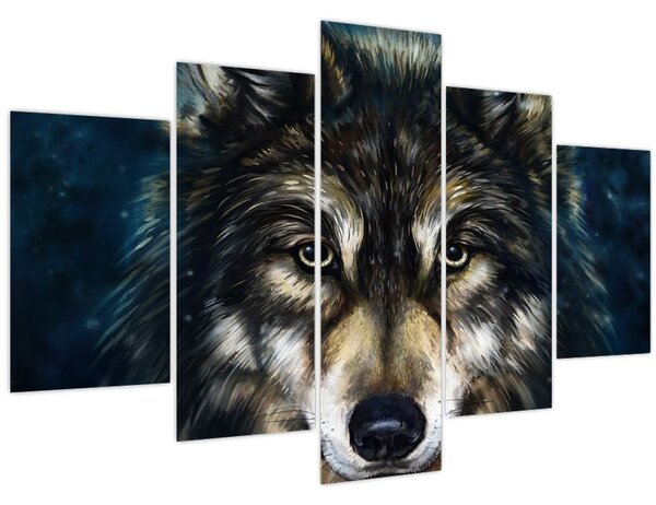 Kép - Wolf (150x105 cm)