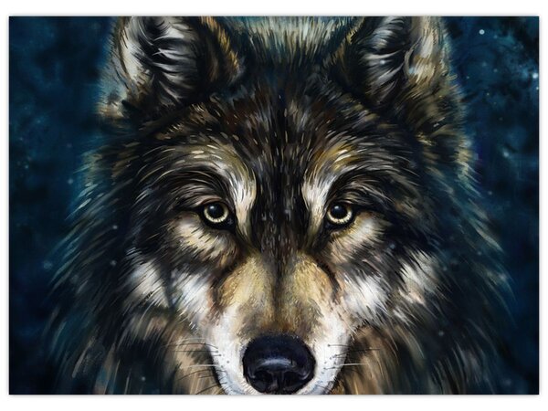 Kép - Wolf (70x50 cm)