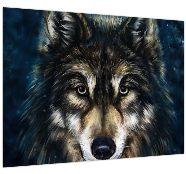 Kép - Wolf (70x50 cm)