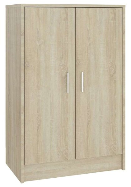 VidaXL Cipősszekrény - Sonoma Tölgy - 60x35x92 cm