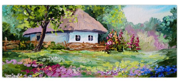 Kép - Vendégház (120x50 cm)
