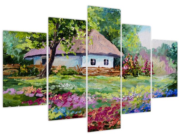 Kép - Vendégház (150x105 cm)