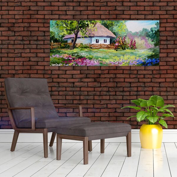 Kép - Vendégház (120x50 cm)