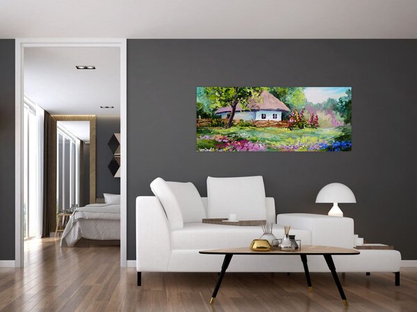 Kép - Vendégház (120x50 cm)