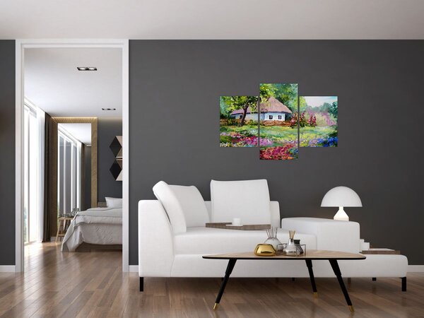 Kép - Vendégház (90x60 cm)