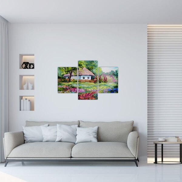 Kép - Vendégház (90x60 cm)
