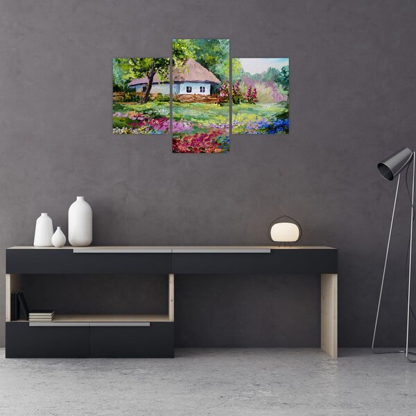 Kép - Vendégház (90x60 cm)