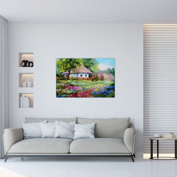 Kép - Vendégház (90x60 cm)