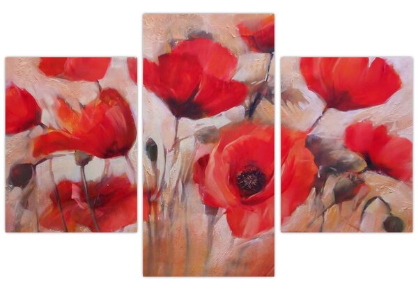 Kép - Farkas mák (90x60 cm)
