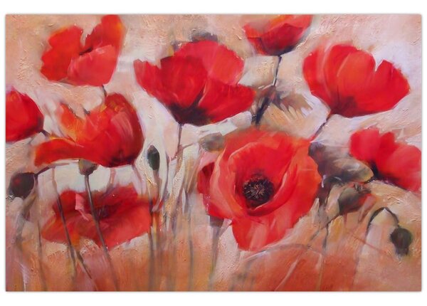 Kép - Farkas mák (90x60 cm)