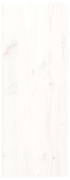 VidaXL 2 darab fehér tömör fenyőfa faliszekrény 30 x 30 x 80 cm