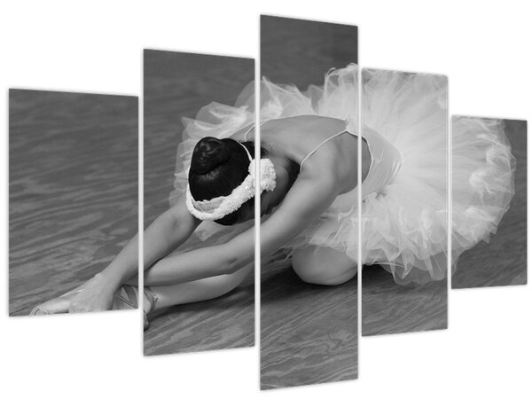 Kép - Balerina, fekete-fehér (150x105 cm)