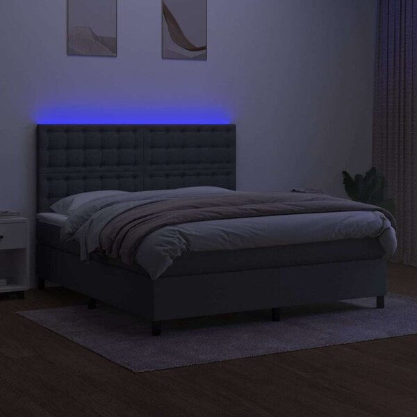 VidaXL LED-es Ágy - 160x200 cm