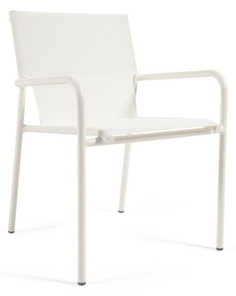 Zaltana fehér alumínium kerti szék - Kave Home