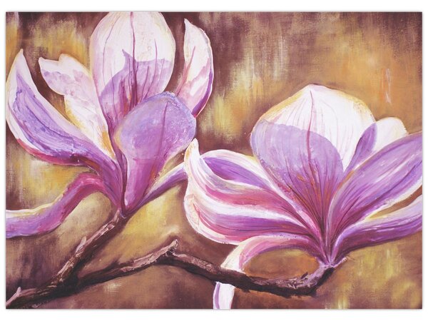 Kép - Magnólia virágok (70x50 cm)