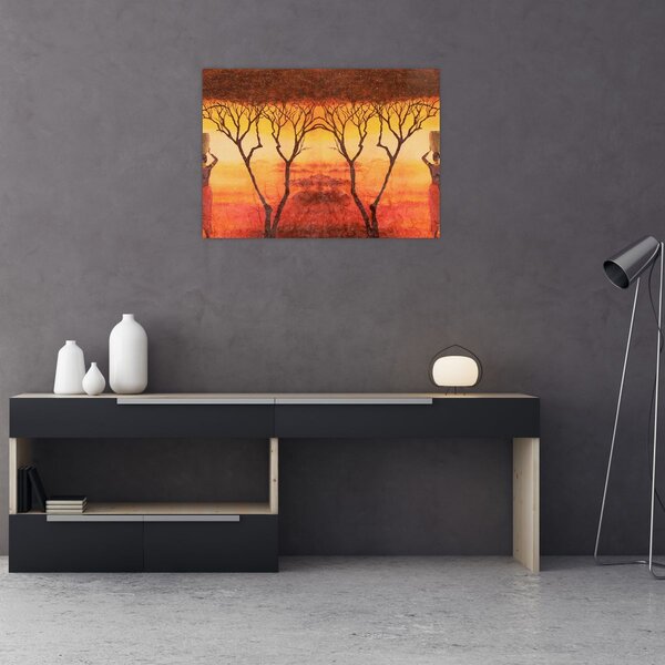 Kép - afrikai szavanna (70x50 cm)
