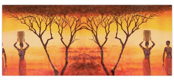 Kép - afrikai szavanna (120x50 cm)