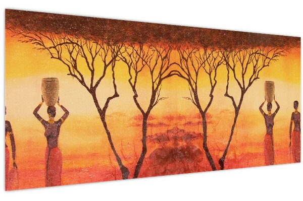 Kép - afrikai szavanna (120x50 cm)