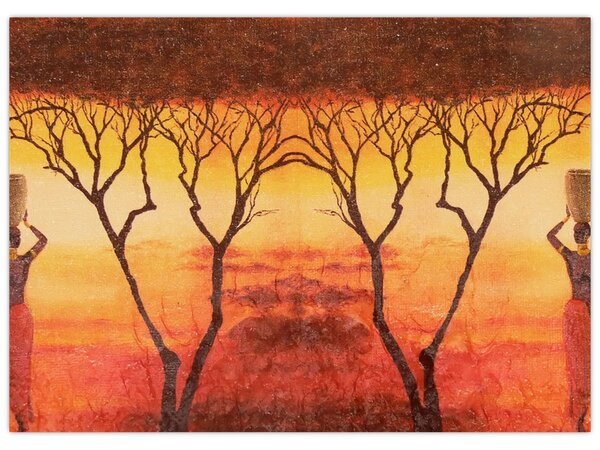 Kép - afrikai szavanna (70x50 cm)