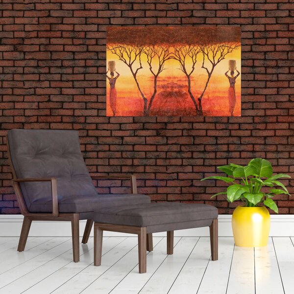 Kép - afrikai szavanna (90x60 cm)