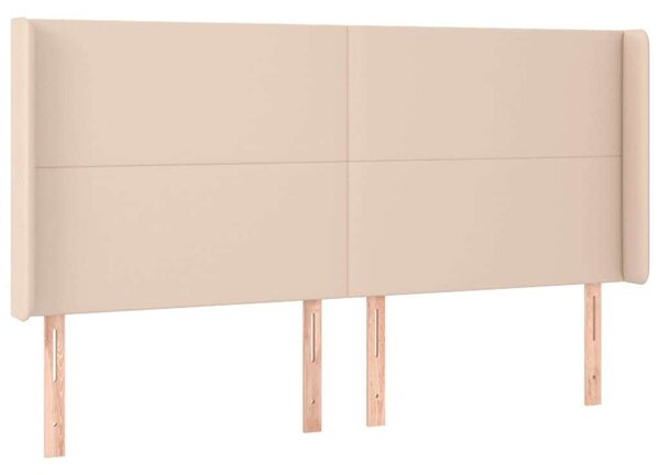 VidaXL Ágyfejtámla - Műbőr - LED - 183x16x118/128cm