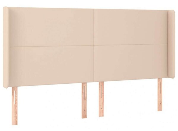 VidaXL Ágyfejtámla - Műbőr - LED - 183x16x118/128cm