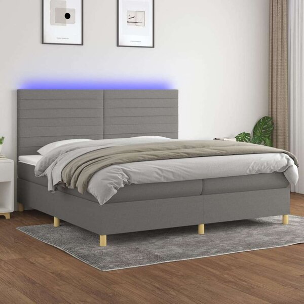 VidaXL LED-es Ágy - 200x200 cm