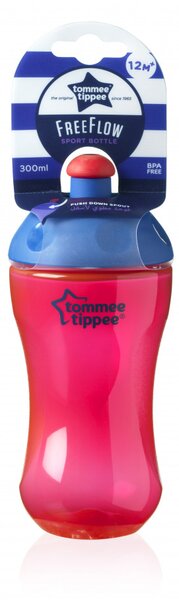 Tommee Tippee FreeFlow Sport Bottle pohár 300ml 12+