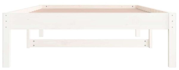 VidaXL fehér tömör fenyőfa kanapéágy 80 x 200 cm