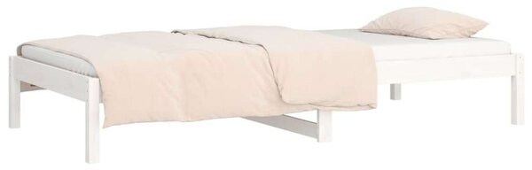 VidaXL fehér tömör fenyőfa kanapéágy 80 x 200 cm