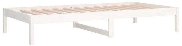 VidaXL fehér tömör fenyőfa kanapéágy 80 x 200 cm