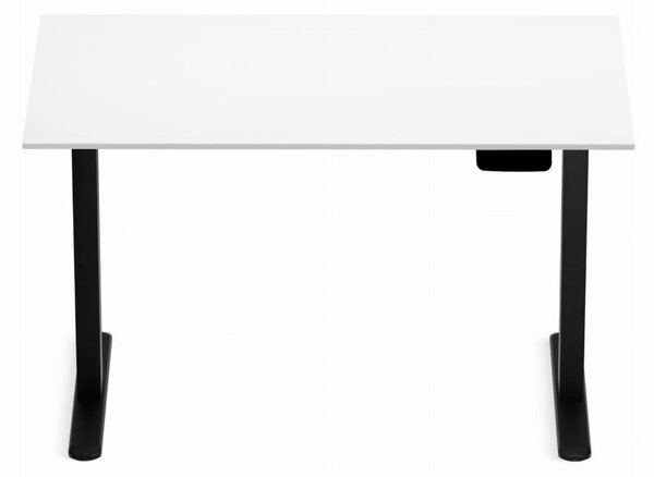 Profi elektromosan állítható magasságú íróasztal 120x67cm fehér | Dupla motor - Memória - USB - Nagy teherbírás | LVN System Control Pro