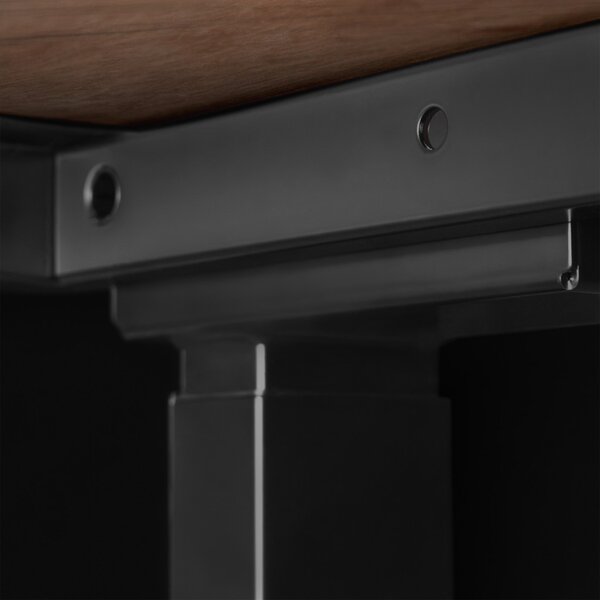 Profi elektromosan állítható magasságú íróasztal 120x67cm Craft tölgy | Dupla motor - Memória - USB - Nagy teherbírás | LVN System Control Pro