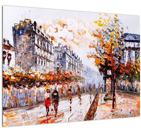Kép - Városi élet (70x50 cm)