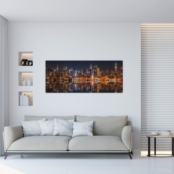 Kép - Felhőkarcolók (120x50 cm)