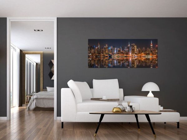 Kép - Felhőkarcolók (120x50 cm)