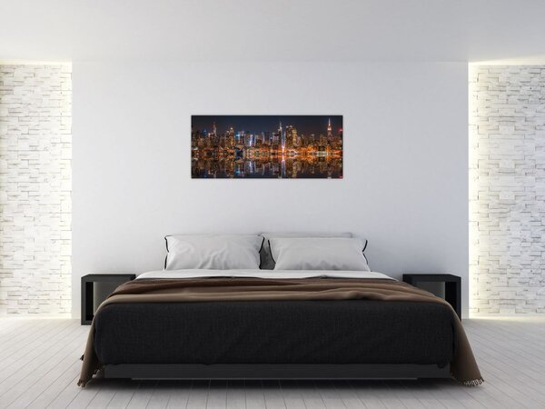 Kép - Felhőkarcolók (120x50 cm)