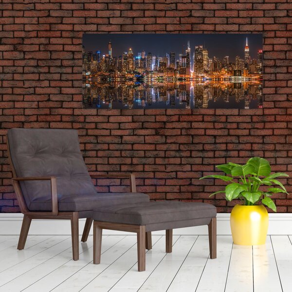 Kép - Felhőkarcolók (120x50 cm)