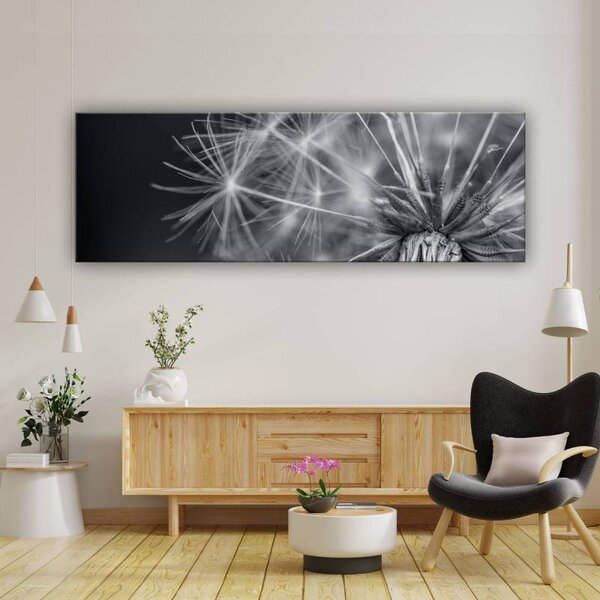 70x40 cm - Varázslatos pitypang vászonkép