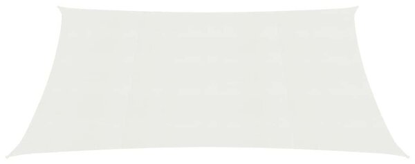 VidaXL HDPE Napvitorla - 6x8m, Fehér