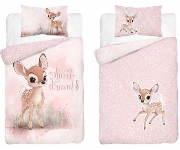 Őzikés ovis ágynemű (sweet dreams)