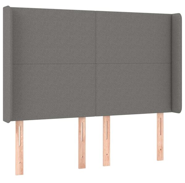 VidaXL Ágy - Zsebrugós Matraccal, LED-es Fejtámla - 140x200 cm