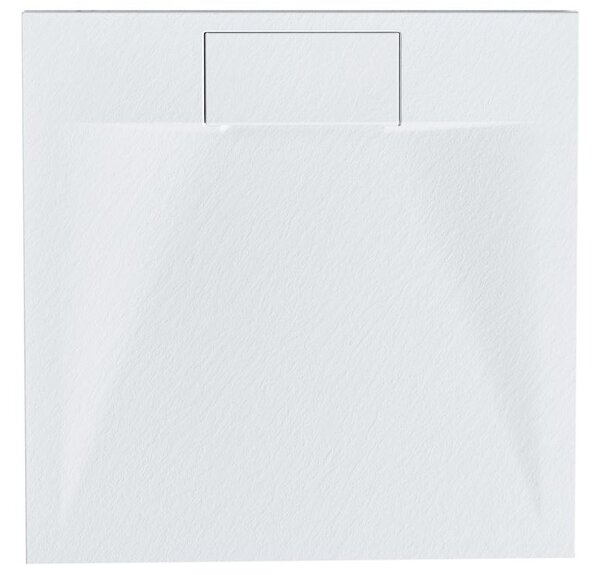 Zuhany tálca AZZURRO 80 x 80 x 3 cm Fehér