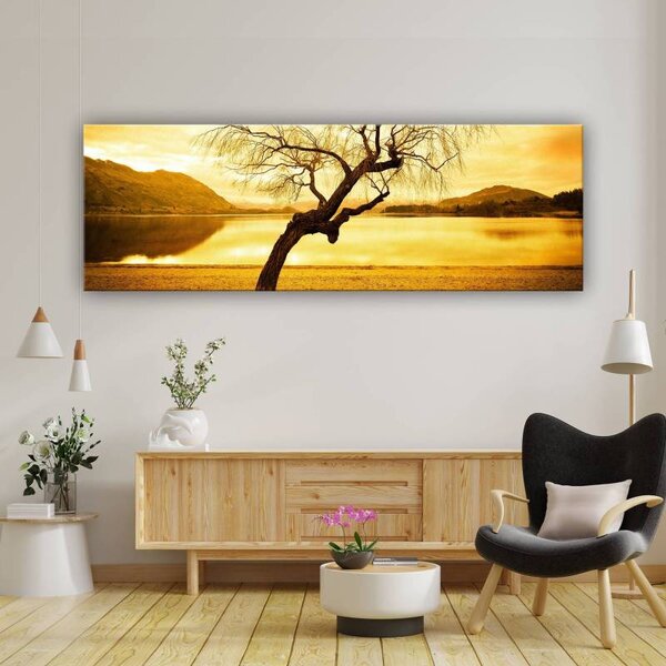 70x40 cm - Magányos fa vászonkép