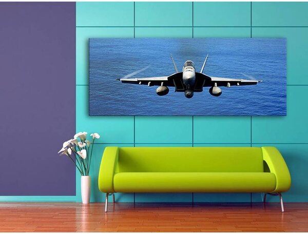 70x40 cm - Supersonic repülő vászonkép