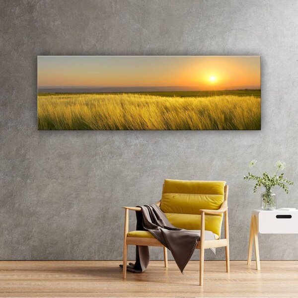 70x40 cm - Nyugodt napkelte vászonkép