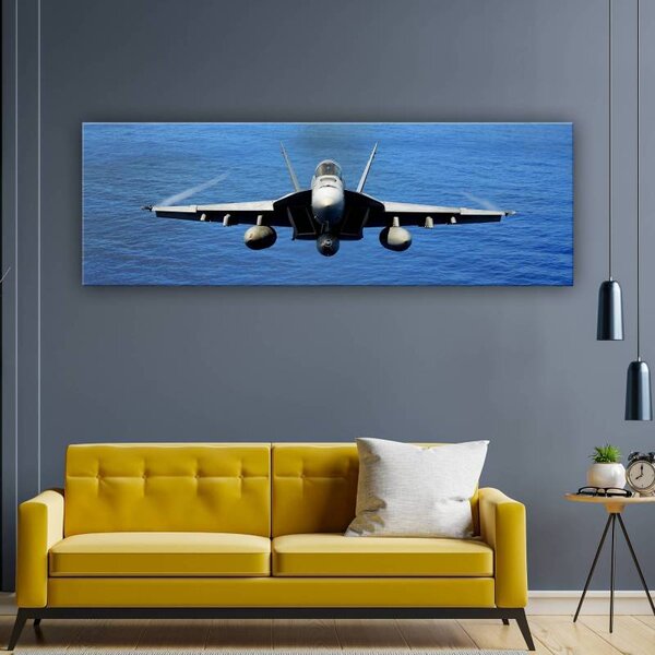 70x40 cm - Supersonic repülő vászonkép