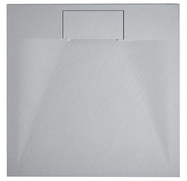 Zuhany tálca AZZURRO 80 x 80 x 3 cm Szürke