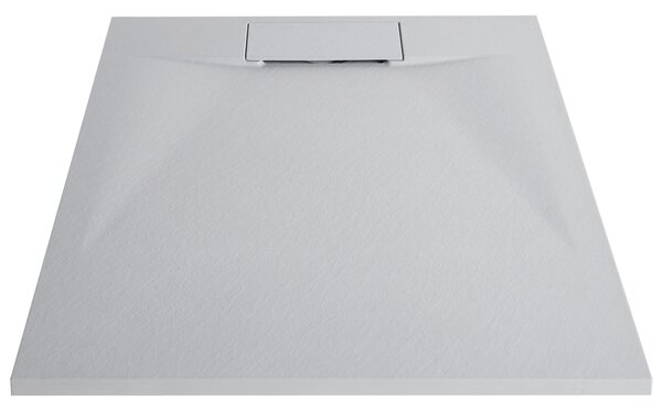 Zuhany tálca AZZURRO 80 x 100 x 3 cm Szürke